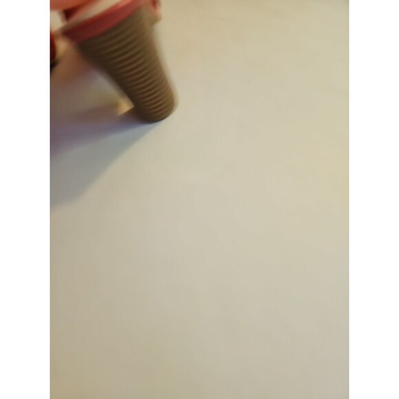 Dana Buchman Sadie Coral Orange Slingback Sandals Stacked Heels Open Toe Sz 6.5M - Picture 3 of 4